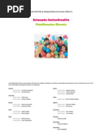 Animação Socioeducativa - Planificações Mensais