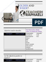 05 - AEF - L4 - 2B 1 PT - Adjectives As Nouns, Adj Order