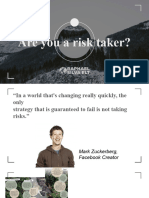 Are You A Risk Taker?