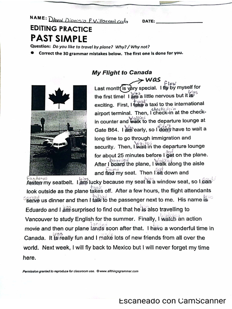 Past Worksheets | PDF