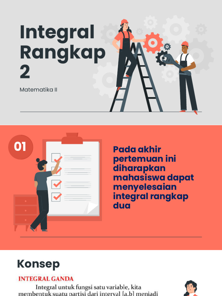 Integral Rangkap Dua dalam Matematika II | PDF