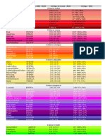 Colores Web - HTML