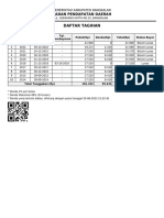 Daftar Tagihan: Badan Pendapatan Daerah