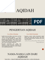 Pengertian Aqidah, Urgensi Dan Kedudukannya Dalam Islam