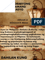 Komentaryong Panradyo For PRINT