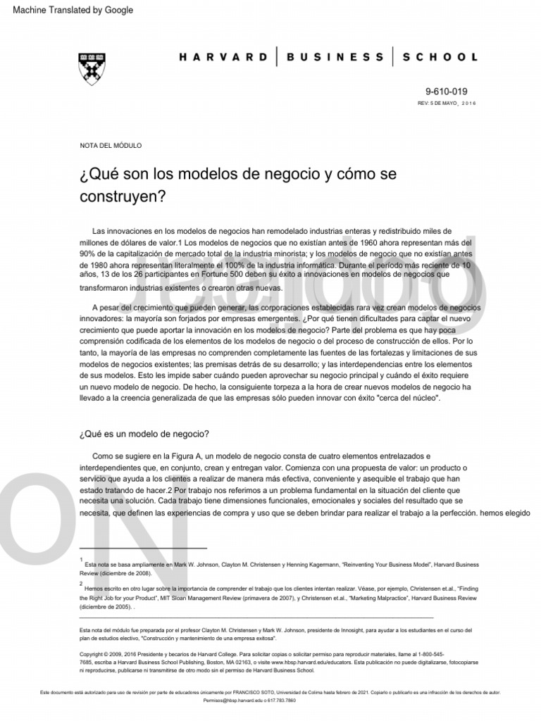 What Are Business Models, and How Are They Built | PDF | Modelo de ...