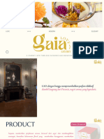 Gaia Love Luxury Brand Presentation