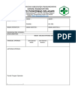 Form Laporan Operasi Bedah Minor