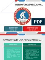 Gráfico Cuadro Comparativo Comportamiento Organizaciona