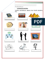 Atividade Historia - Fontes Historicas Semana de 14 A 18 de Março 2022