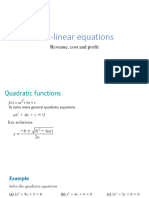 2non-Linear Equations