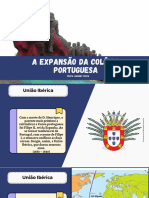 A Expansão Da Colônia Portuguesa: Profa. Nadinny Sousa