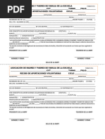 Formatos Apf Ciclo 2024-2025 | PDF
