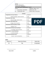 Cell-Seed Bank Management Policy