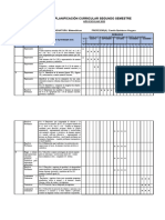 Matemática Carta Gantt Segundo Semestre