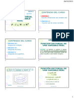 1 Curvas y Funciones Vectoriales