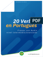 20 Verbos en Portugues Intermedio Avanzado