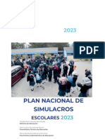 Plan Nacional de Simulacros Escolares - Rev Ak