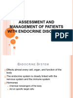 Nursing Mannagement of A Patient With Eendocrine Disorder