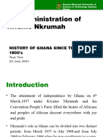 Administration of Kwame Nkrumah