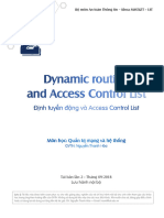 Lab 2 - Dynamic Routing With RIPv2 - OSPF and Access Control List