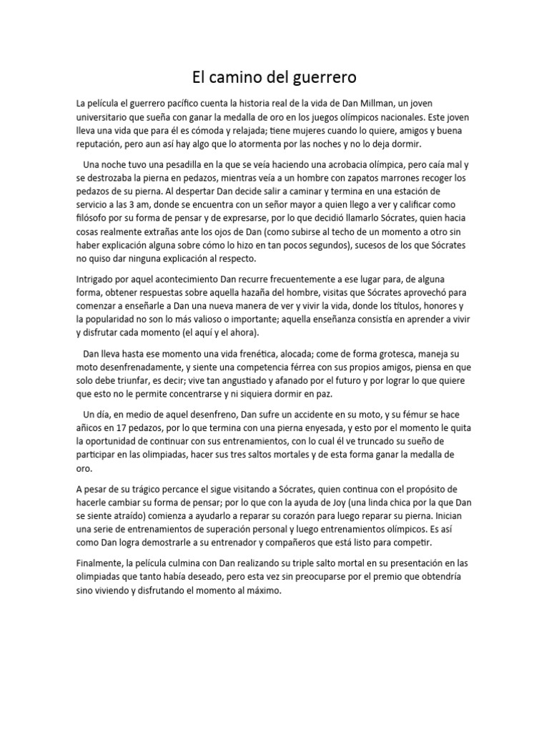 El Camino Del Guerrero | PDF