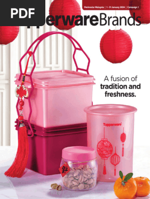 Catalogue Tupperware Januari 2024