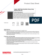 4408 Fully Synthetic Heavy Duty Industrial Gear Oil