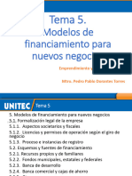 05 Modelos de Financiamiento para Nuevos Negocios