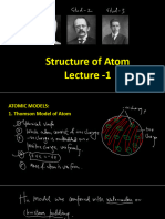 Structure of Atom l1 Chemistry Class 11 Cbse by Ashu Sir
