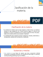 5.2 Clasificación de La Materia