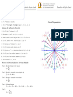 Formulario Algebra Lineal