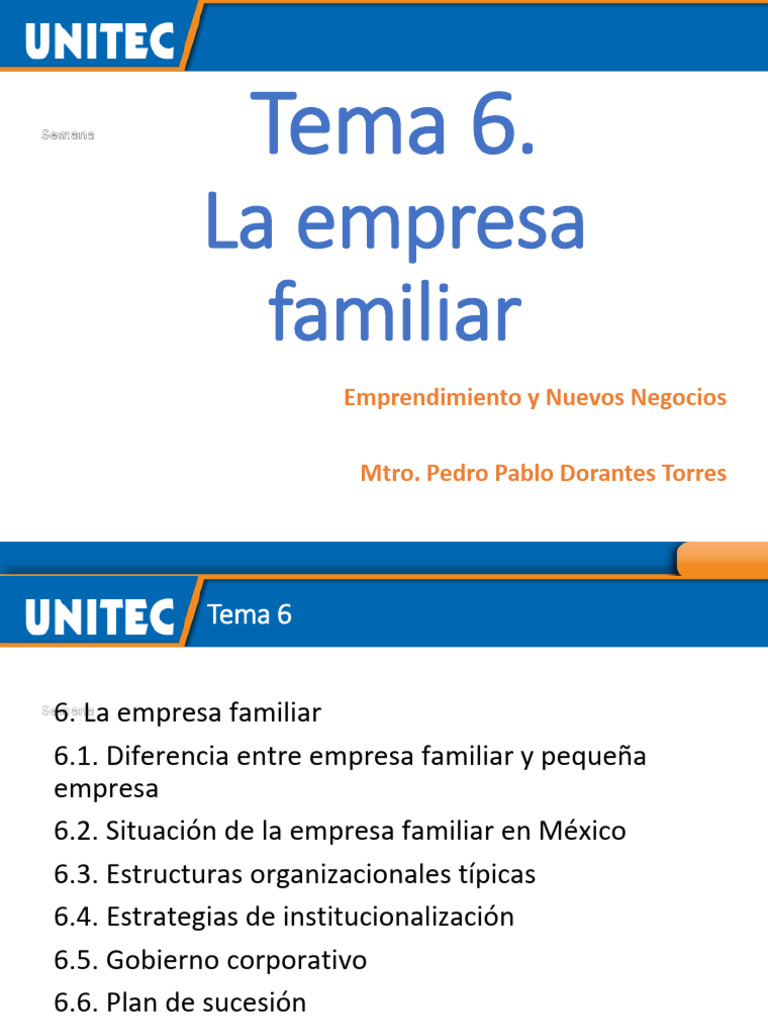 06 La Empresa Familiar | PDF | Business | Gobierno corporativo