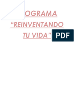 Programa Reinventa Tu Vida Modelo Julio Cesar