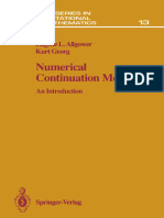 Numerical Continuation Methods