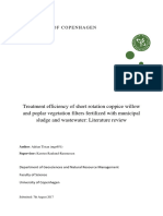 Treatment Efficiency of Short Rotation C