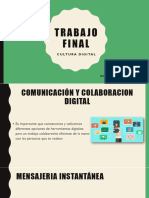 Comunicación y Colaboración Digital