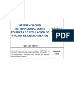 Referenciacion Internacional Precios Tobar