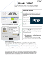 Simplified Organic Labelling and Certificate Guidelines - Approved