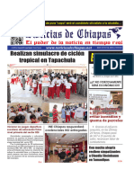Periódico Noticias de Chiapas, Edición Virtual Miércoles 20 de Marzo de 2024