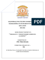 S.H.Jondhale Polytechnic Dombivli (West) Maharashtra State Board of Technical Education 2023-2024