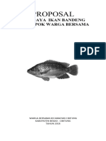 Proposal - Bantuan - Bibit Ikan BANDENG