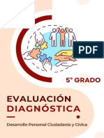 Evaluación Diagnostica DPCC 5° Grado