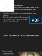 Greek+Thinkers +culture