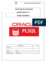 Lab11-BDAV - PLSQL Variables-Nilda Boza