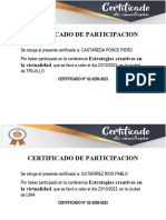 Certificado de Participacion 9