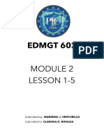 Edgmt 602 Module 2