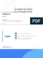 Digital Transformation For Cities Maturity Level On Google Cloud Platform