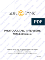 Part 1 Training Manual Sunsynk - HQ