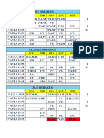 Horarios Pei Josue